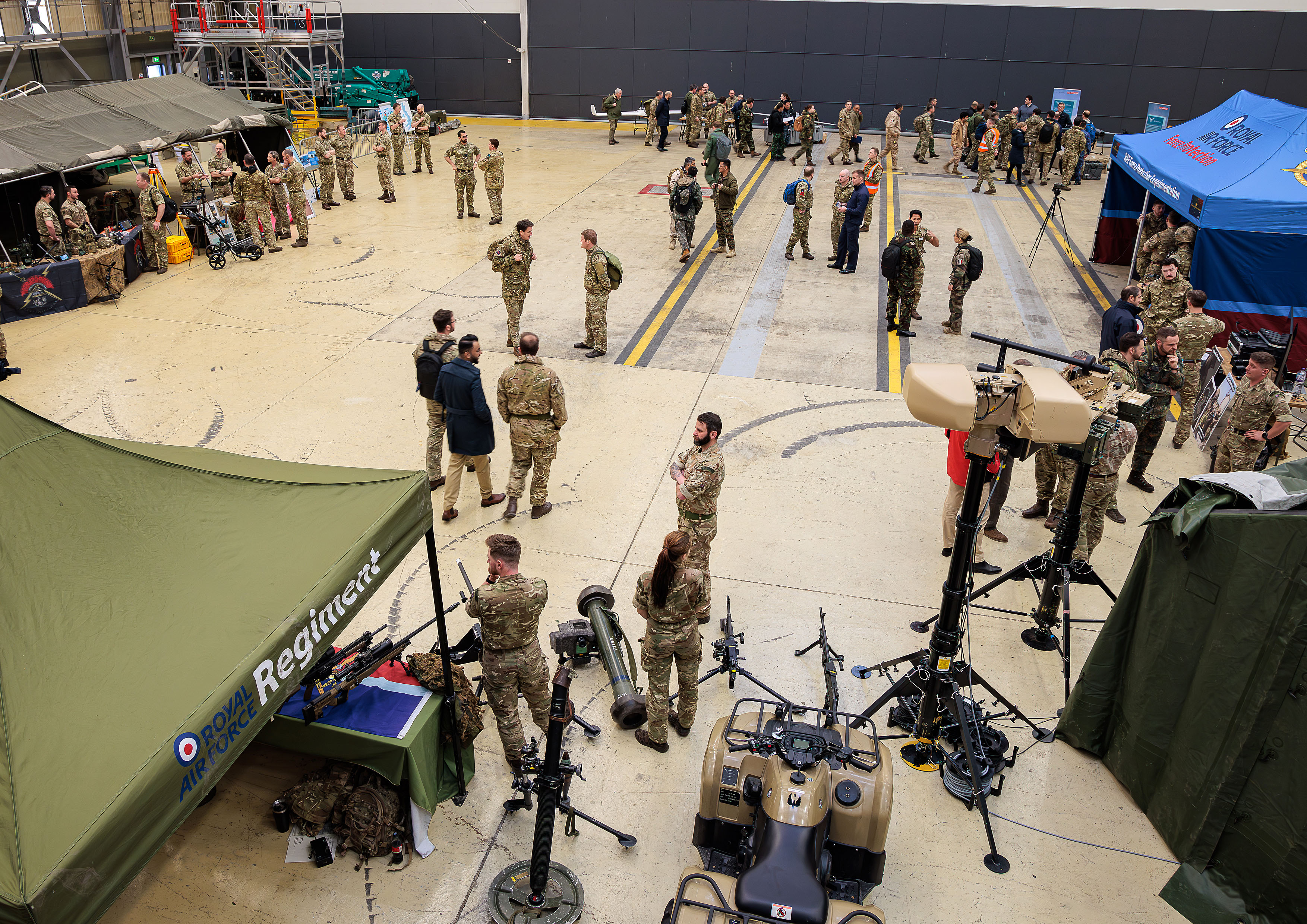 ACPV 25 demonstrated RAF capabilities to Advanced Command and Staff Course (ACSC) students from the Joint Services Command and Staff College (JSCSC) allowing Air and Space to conduct strategic engagement with key stakeholder groups.